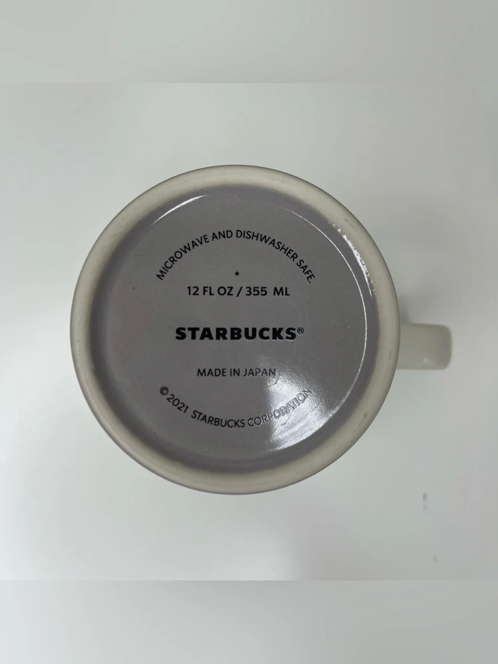 Starbucks Logo Stacking Coffee Cup Mug Gray 12 oz. *2021 Japan Exclusive*